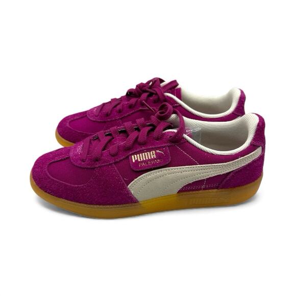 PUMA Palermo Vintage - Women's (Gum/Frosted Ivory/Magenta Gleam) Size 10 - Picture 2 of 6